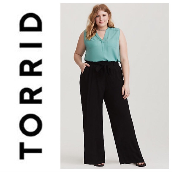 high waisted dress pants with tie